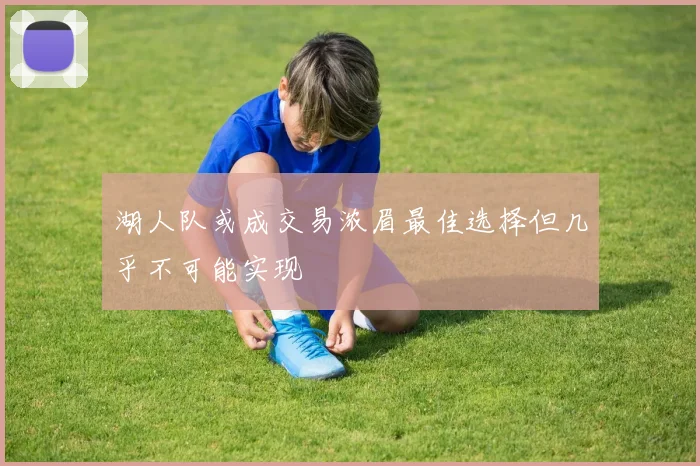 湖人队或成交易浓眉最佳选择但几乎不可能实现